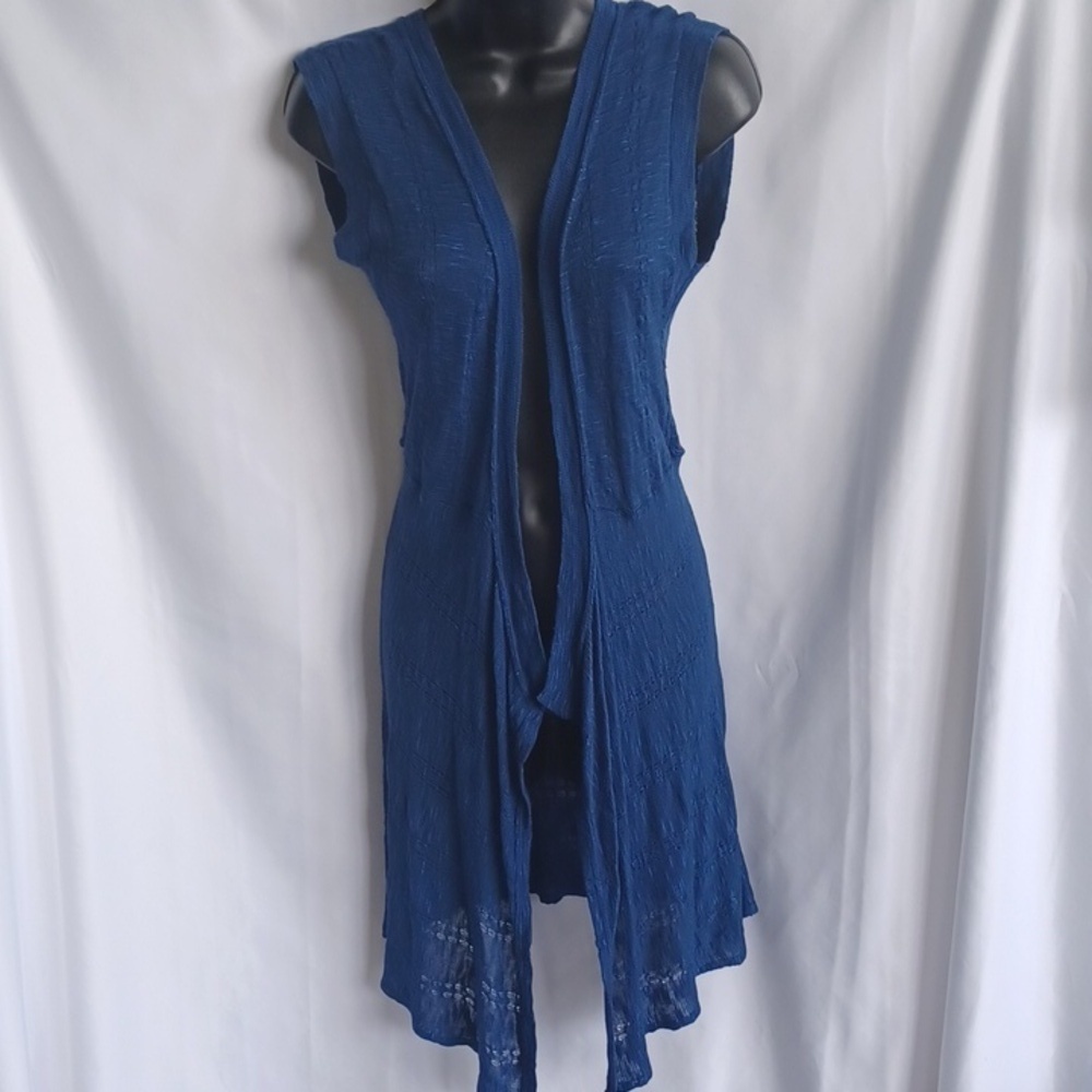 Say What brand long angled Vest
